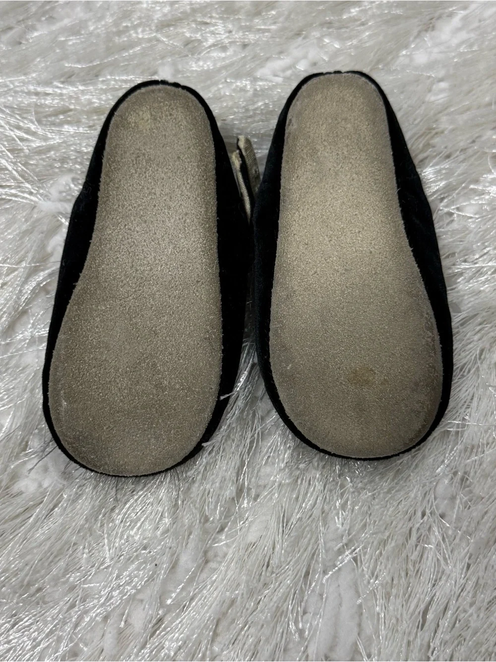 Baby Deer Black Velvet Mary Jane Shoes for Kids